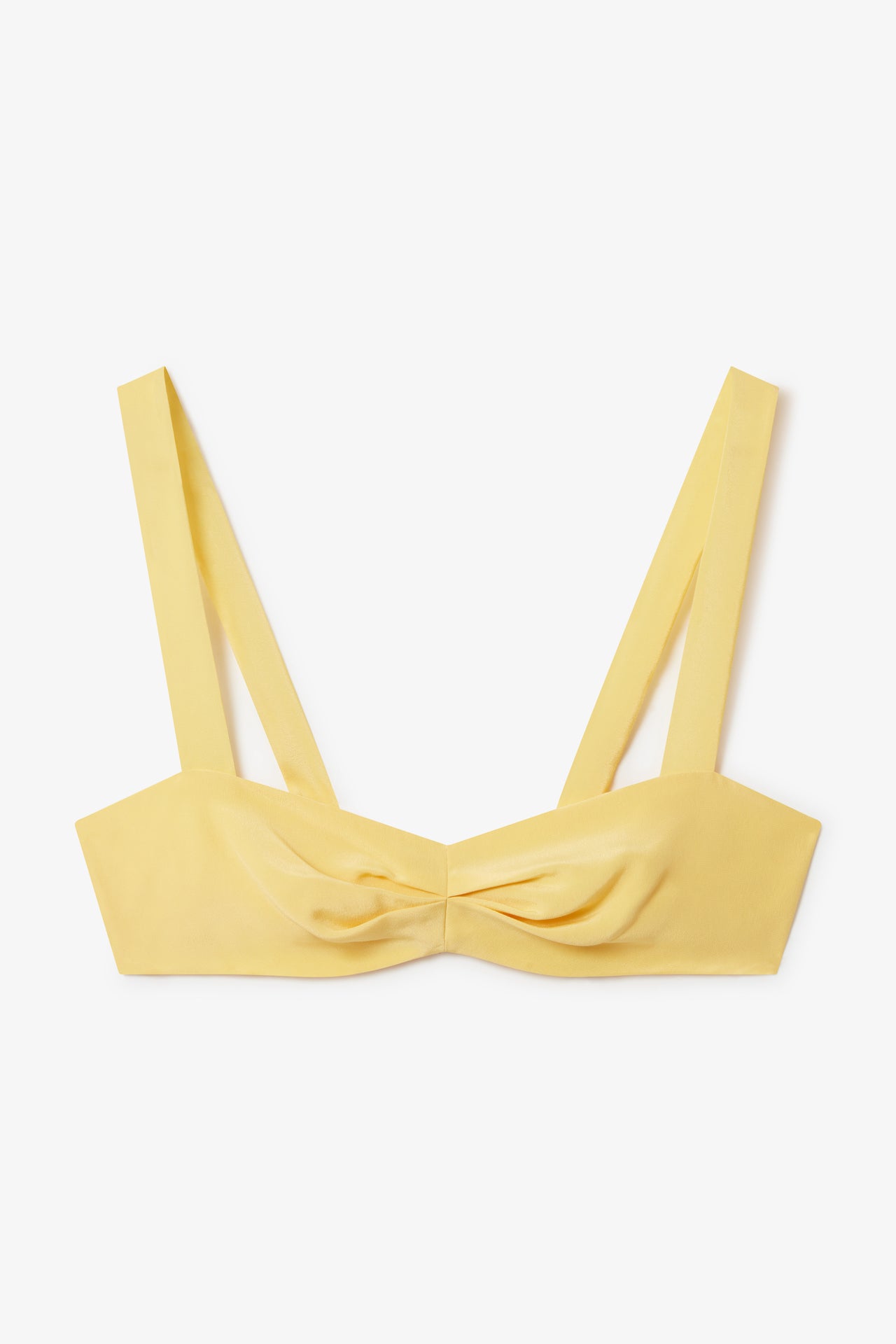 Afia Bralette in Butter Yellow | Noon By Noor