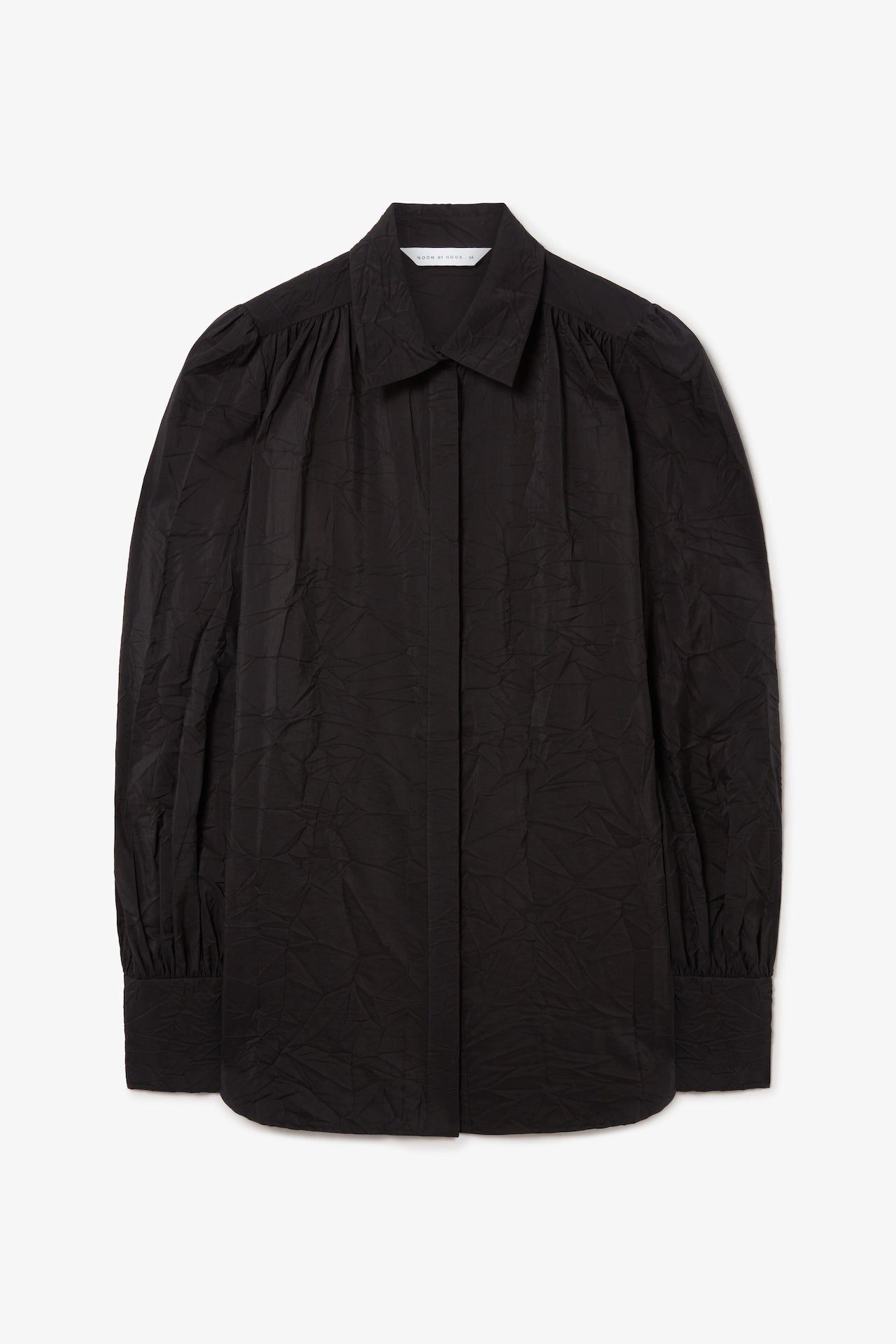 Taila Shirt in Noir | Noon By Noor