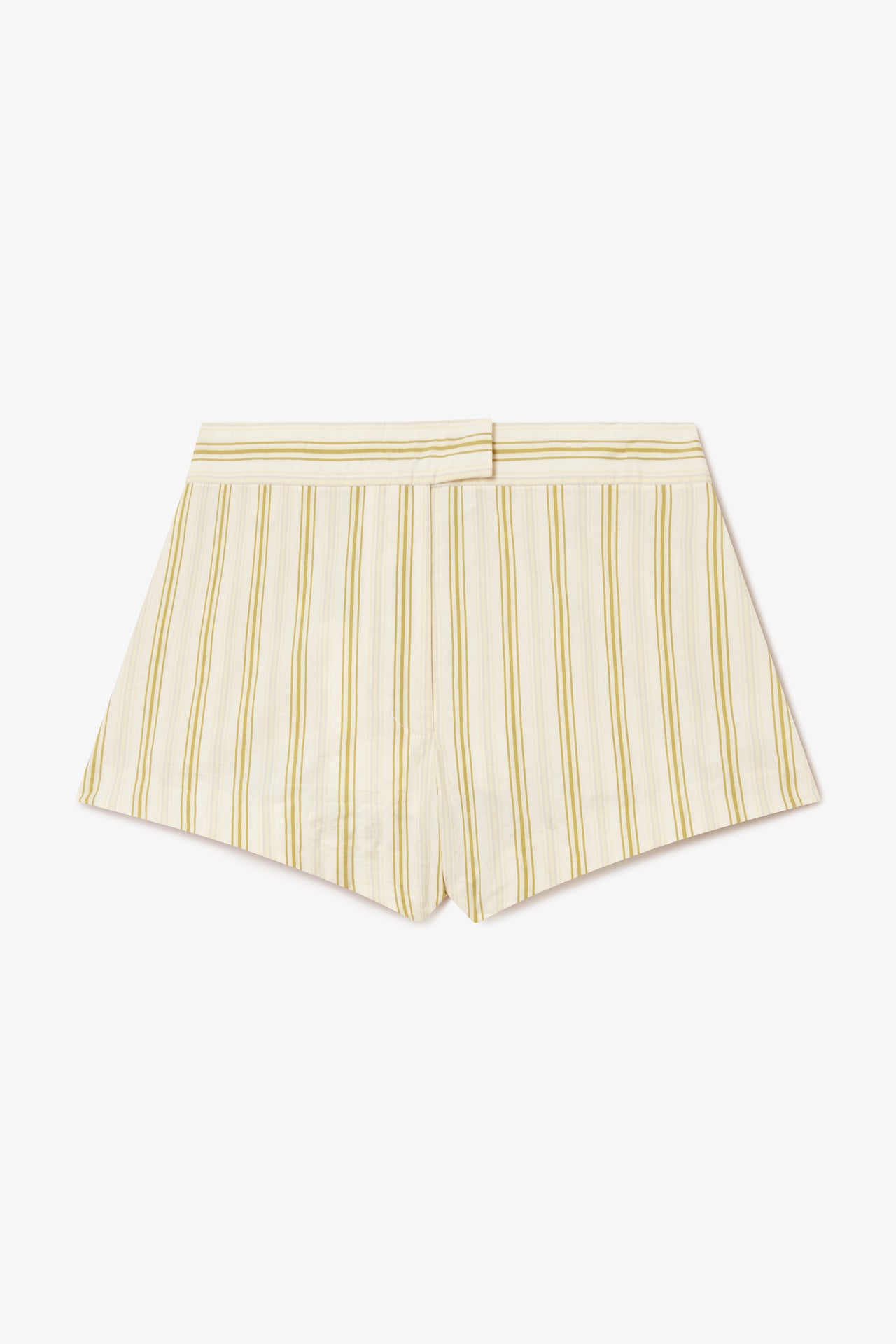 River Shorts in Green Ecru | Noon By Noor