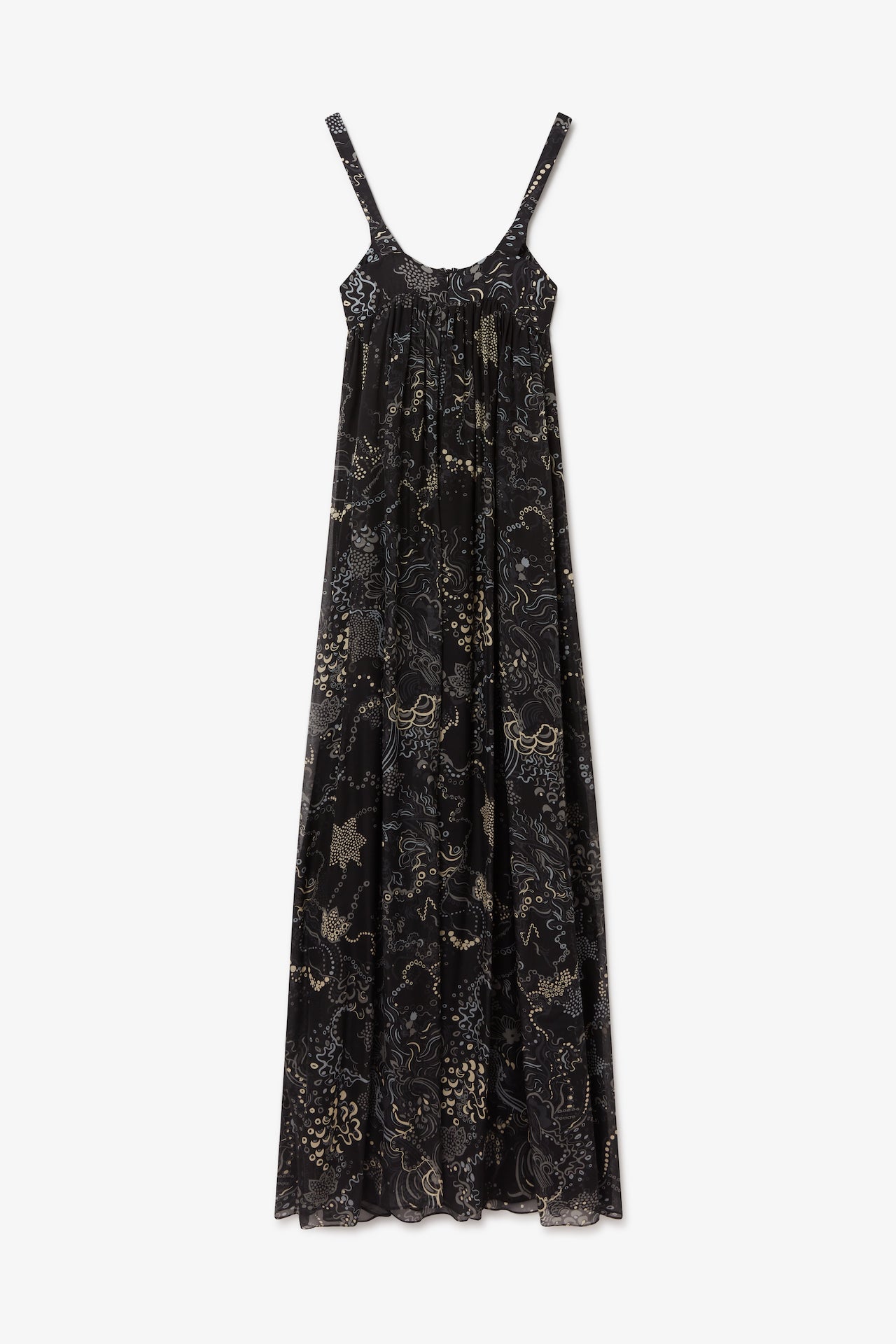 Arabella Dress in Black Grey Mix | Noon By Noor