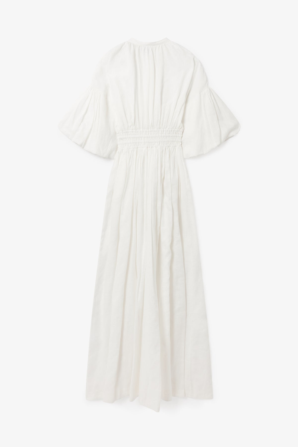 Leanne Dress in Pearl White| Noon by Noor