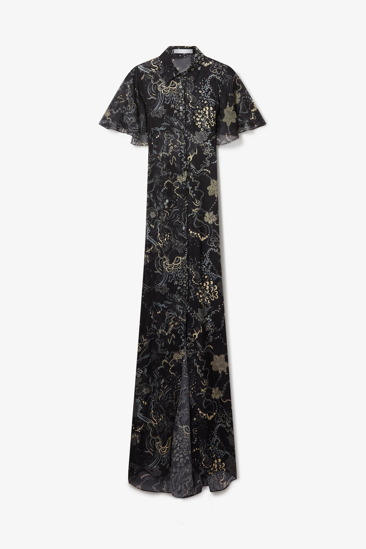 Wenyan Dress in Black Grey Mix| Noon by Noor