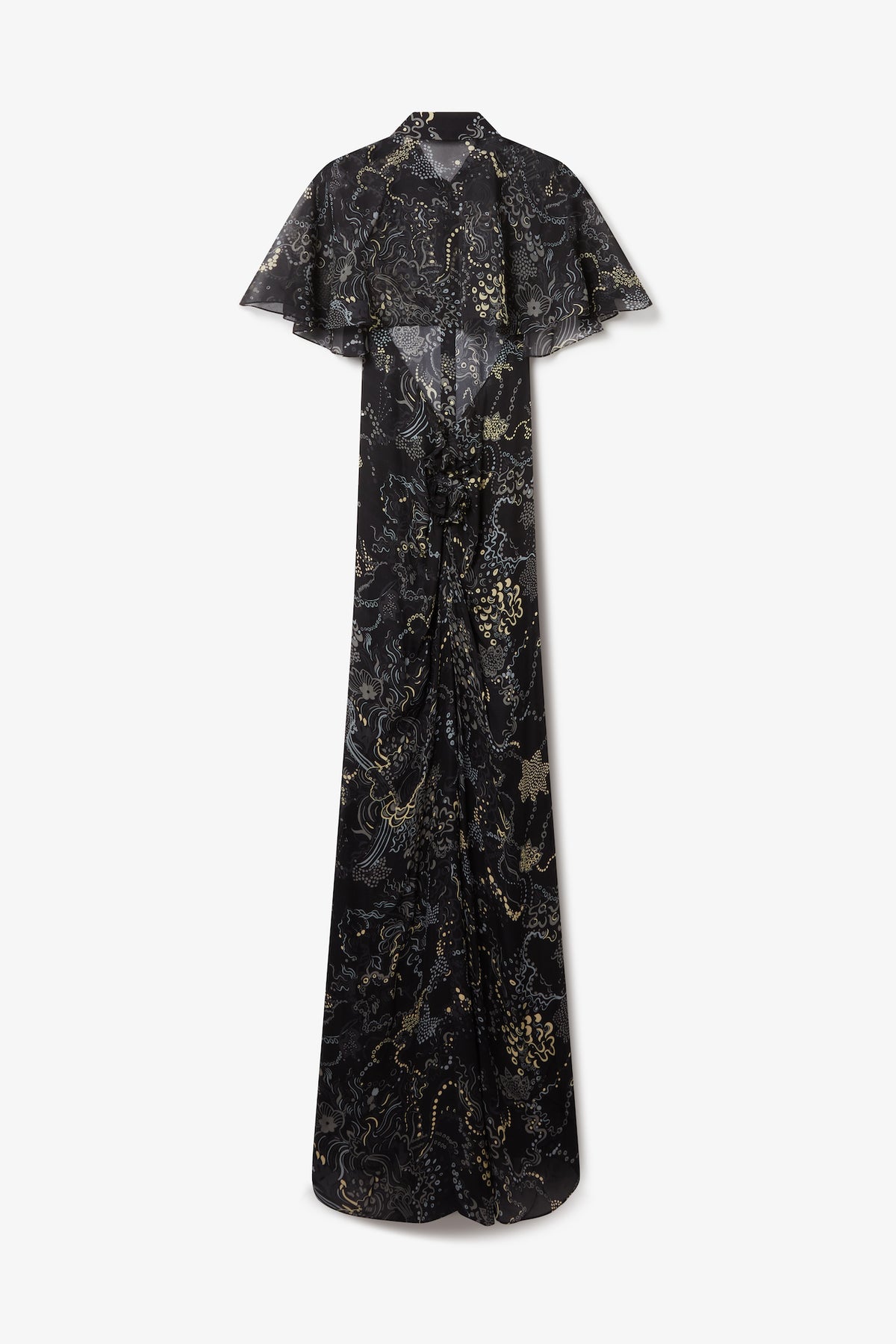 Wenyan Dress in Black Grey Mix| Noon by Noor