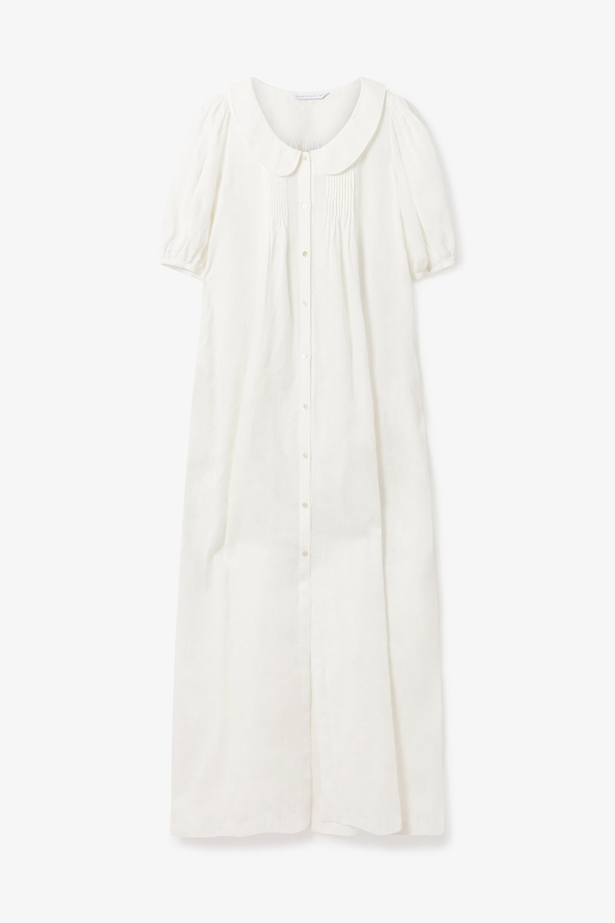 Eleanor Dress in Pearl White| Noon by Noor