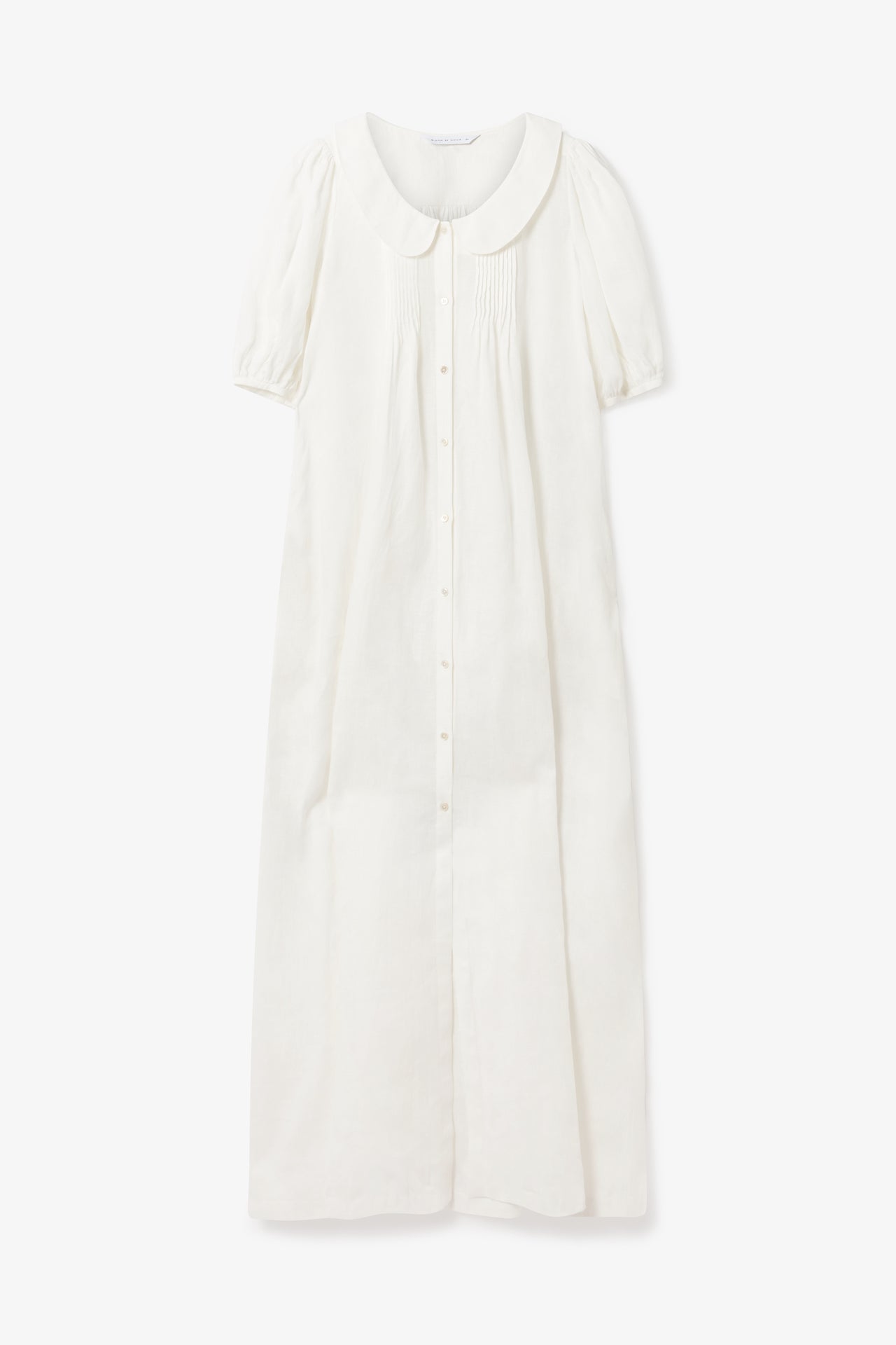 Eleanor Dress in Pearl White | Noon By Noor