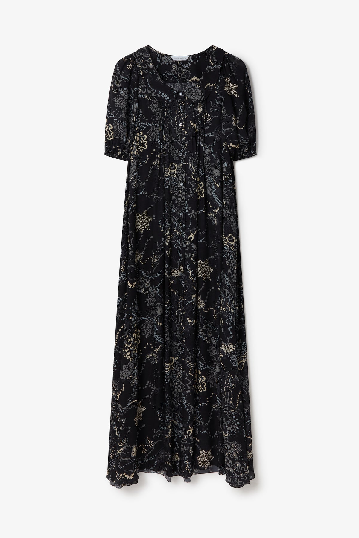 Eleanor Dress in Black Grey Mix| Noon by Noor