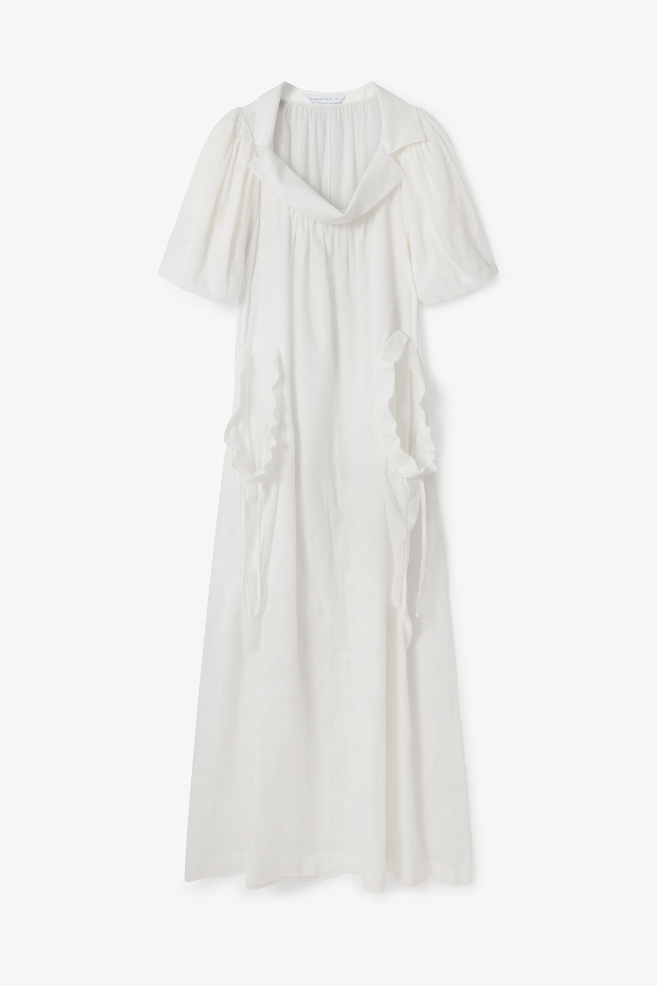 Totem Dress in Pearl White | Noon By Noor