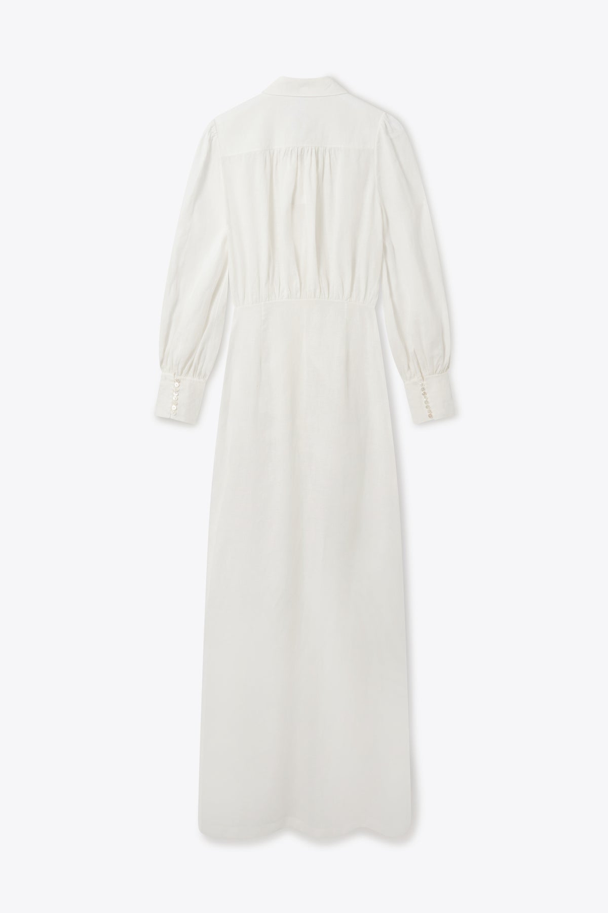 Moli Dress in Pearl White | Noon By Noor