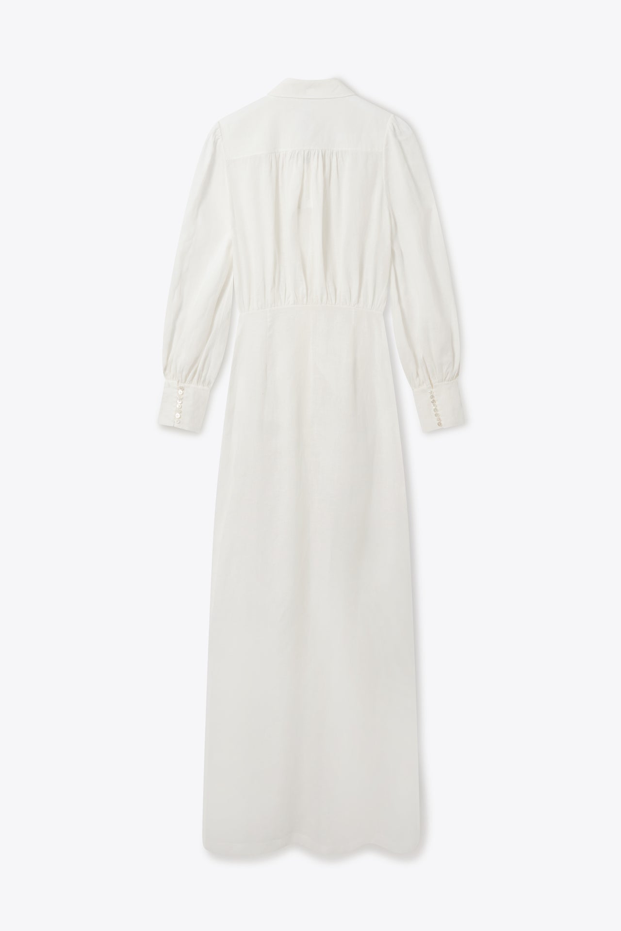 Moli Dress in Pearl White | Noon By Noor