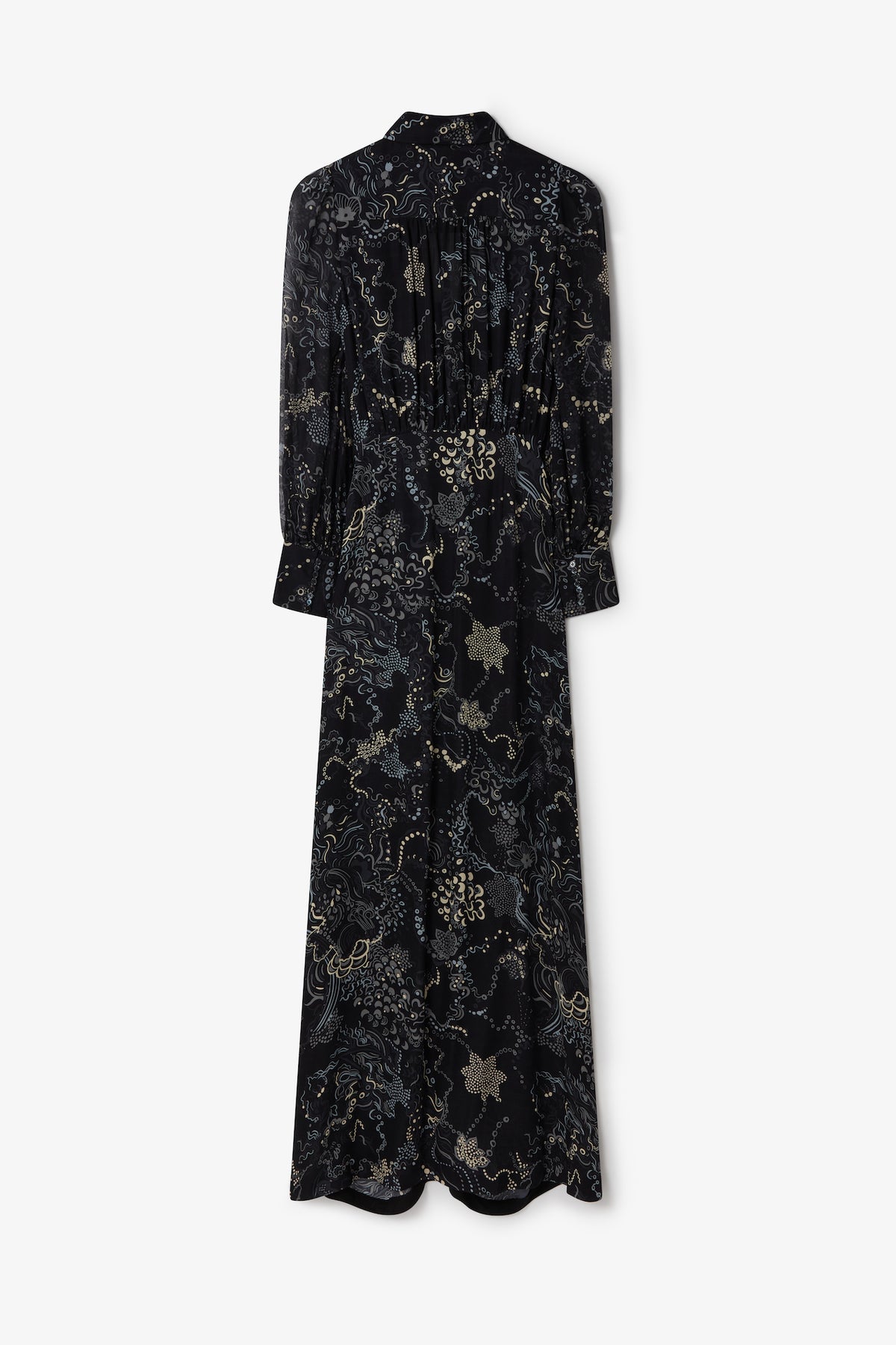 Moli Dress in Black Mix Grey | Noon By Noor