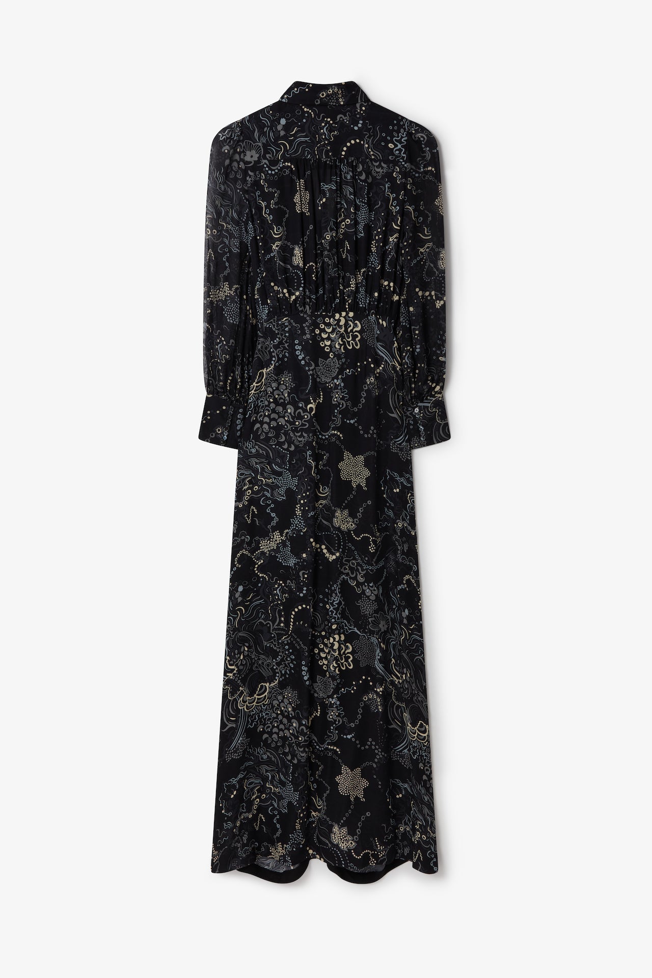 Moli Dress in Black Mix Grey | Noon By Noor