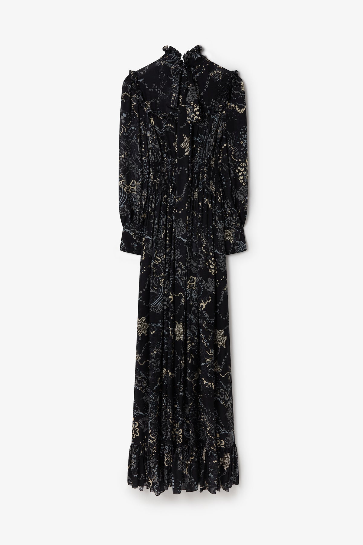 Uche Dress in Black Mix Grey | Noon By Noor