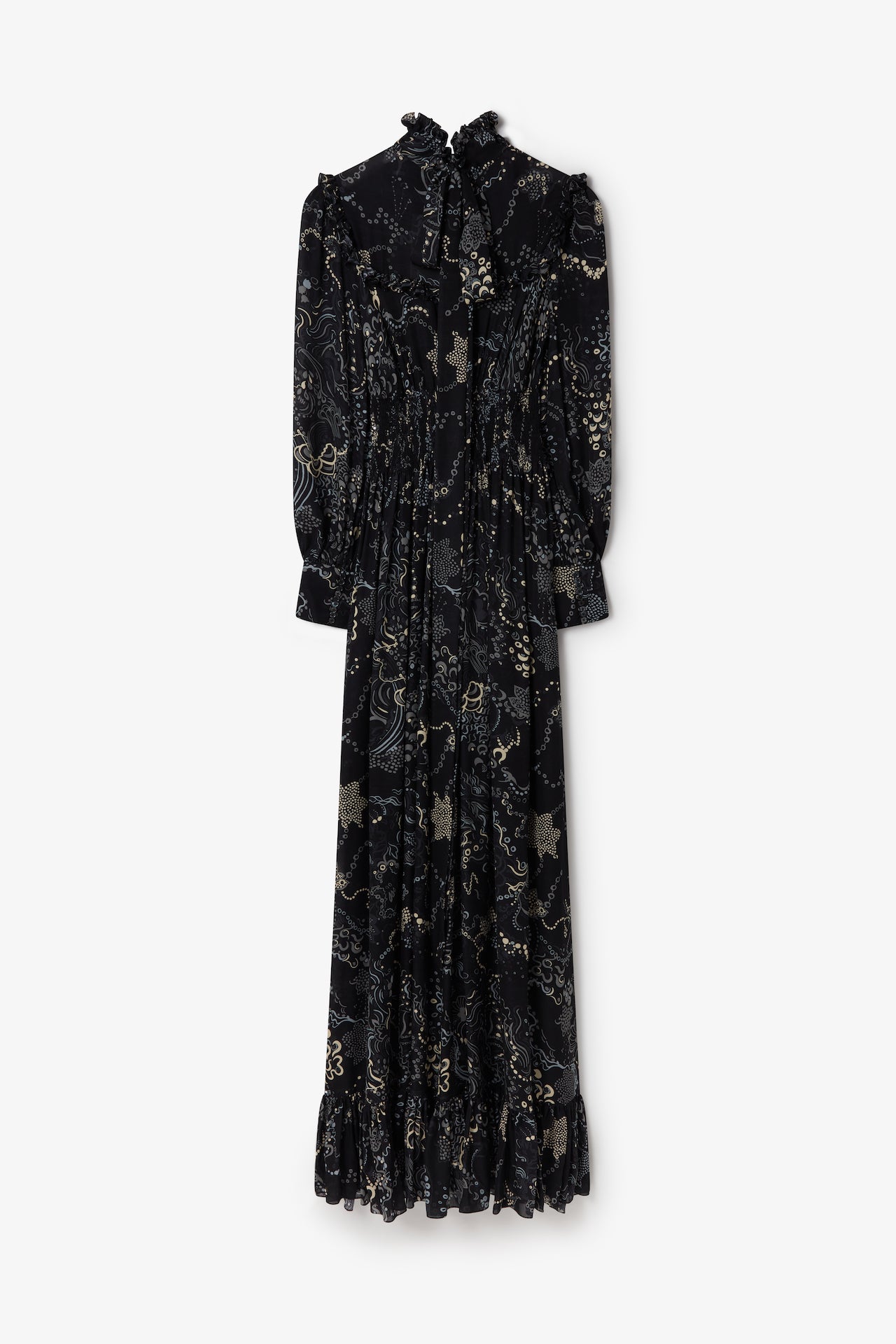 Uche Dress in Black Mix Grey | Noon By Noor