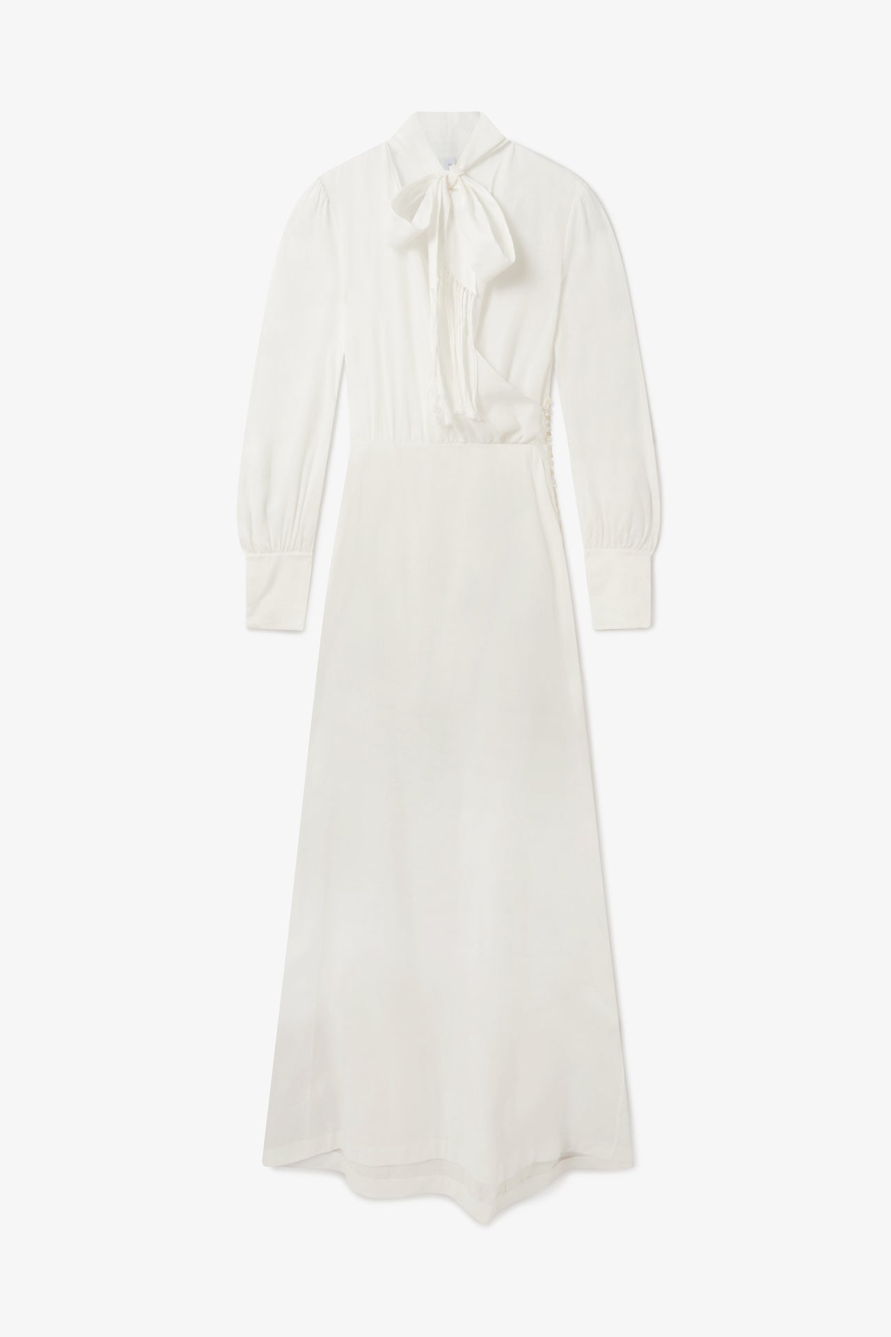 Jagoda Dress in Pearl White | Noon By Noor