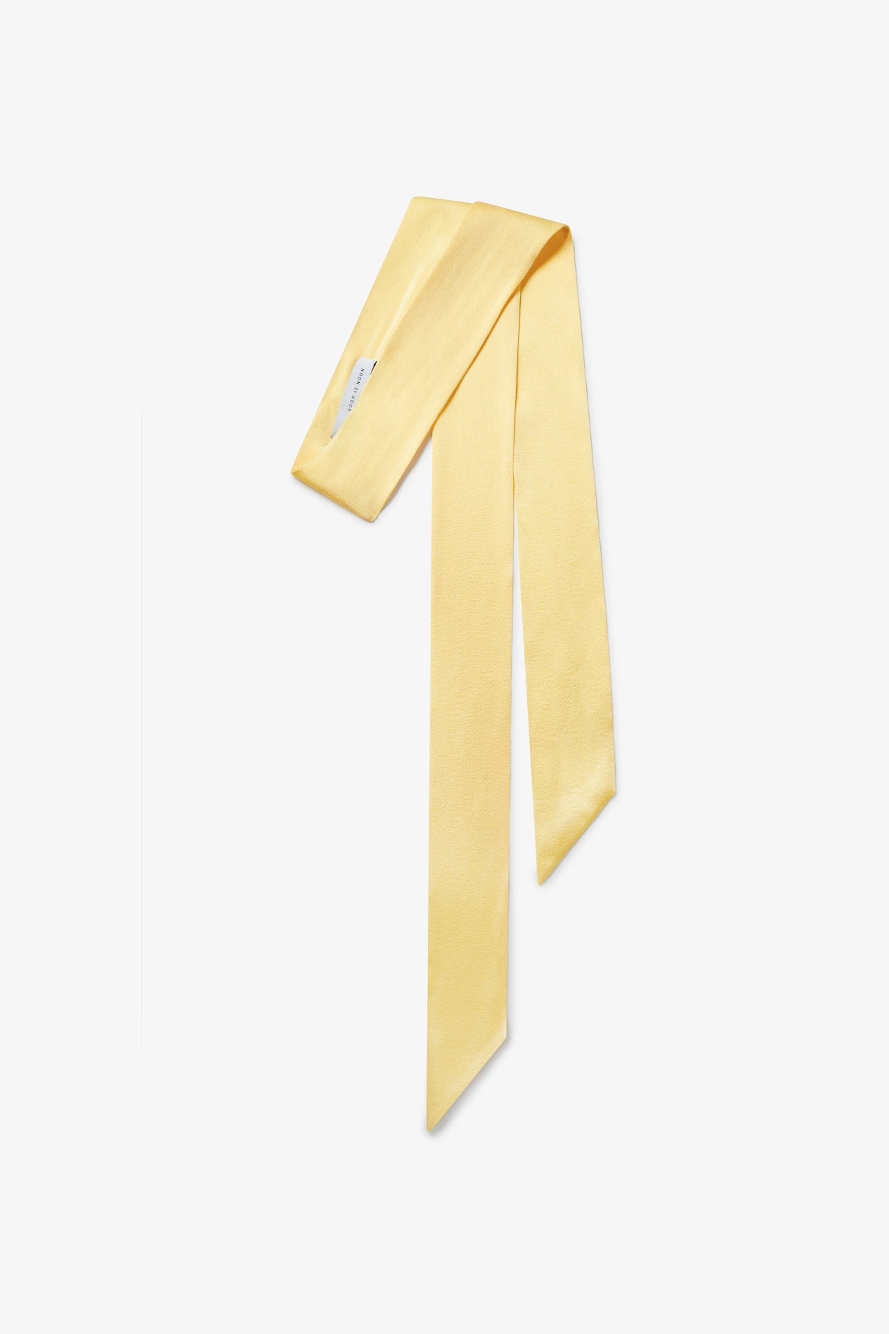 Rubina Scarf in Butter Yellow | Noon By Noor