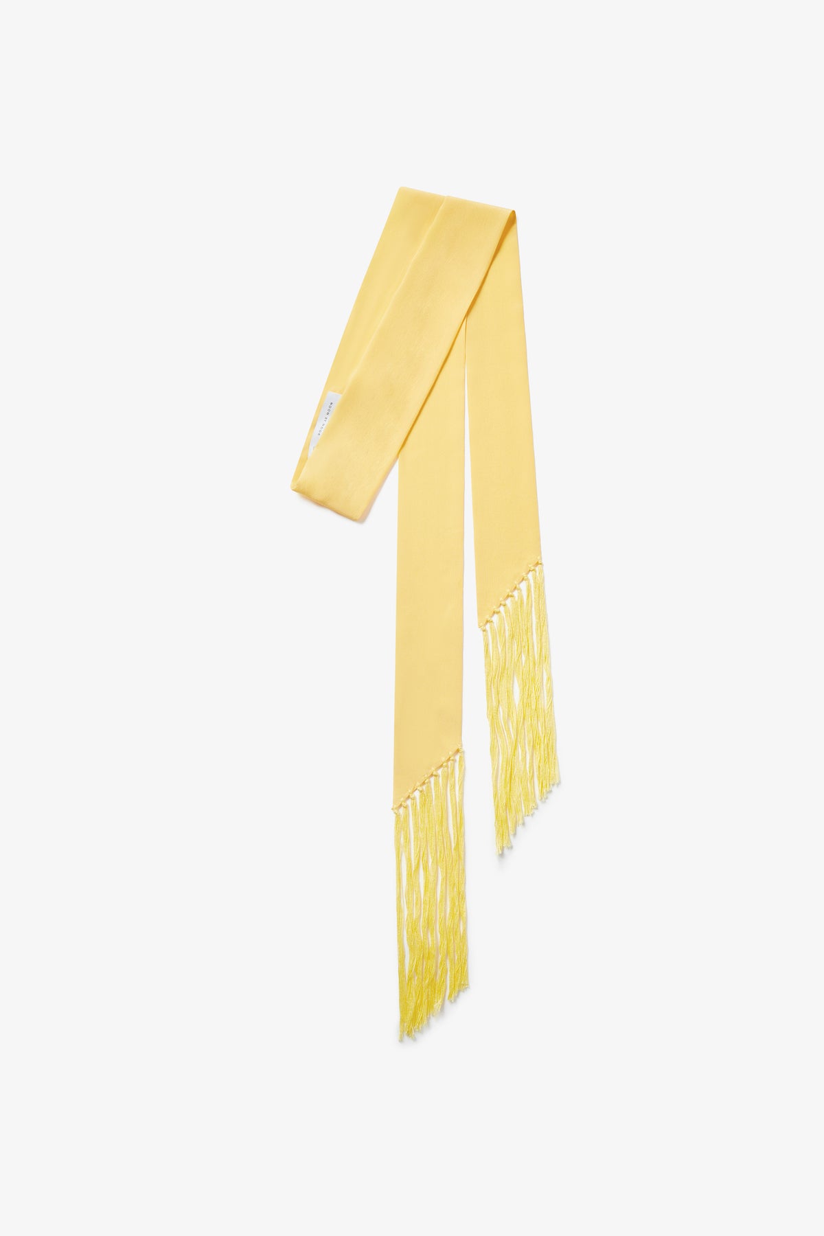 Rubina Scarf in Butter Yellow| Noon by Noor