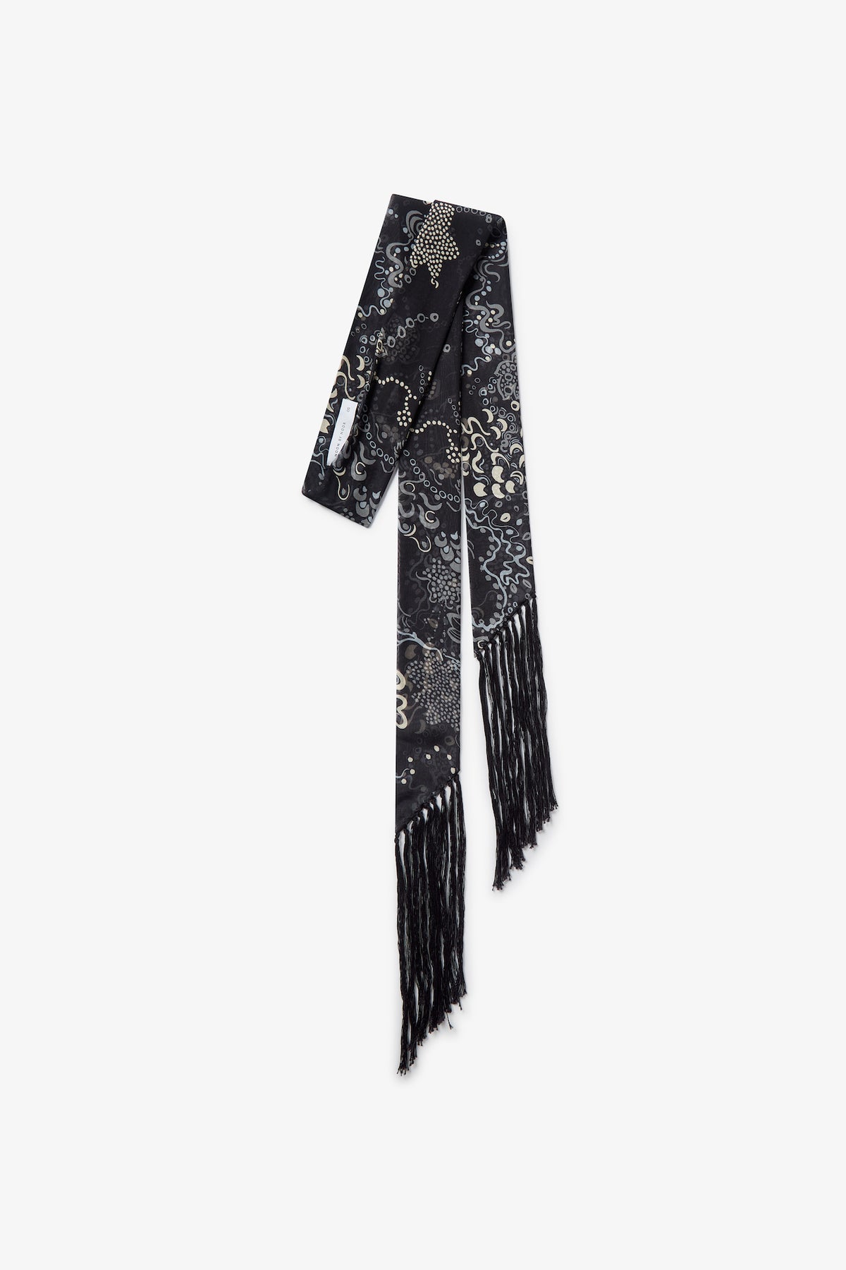 Rubina Scarf in Black Grey Mix| Noon by Noor