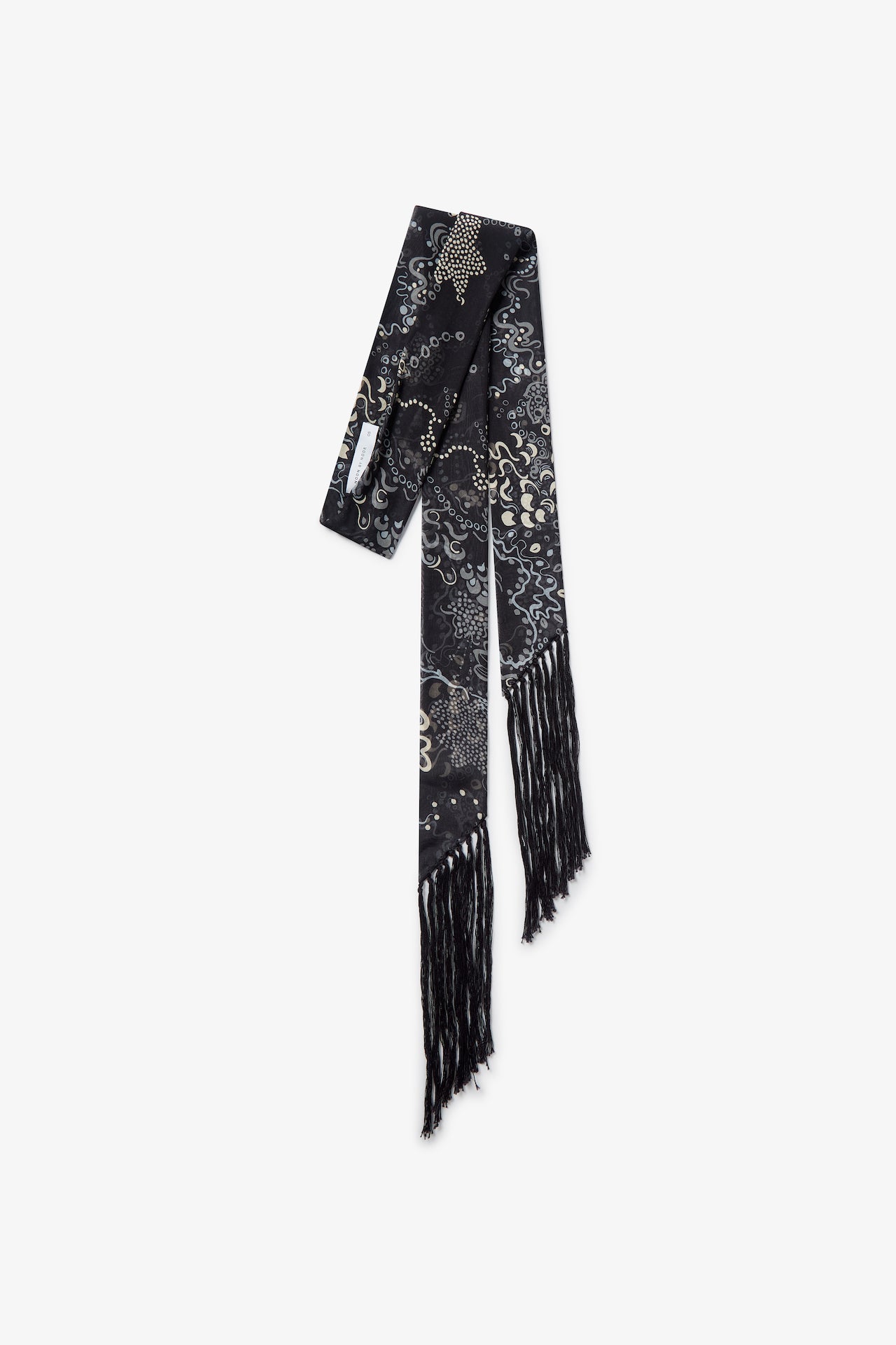 Rubina Scarf in Black Grey Mix | Noon By Noor