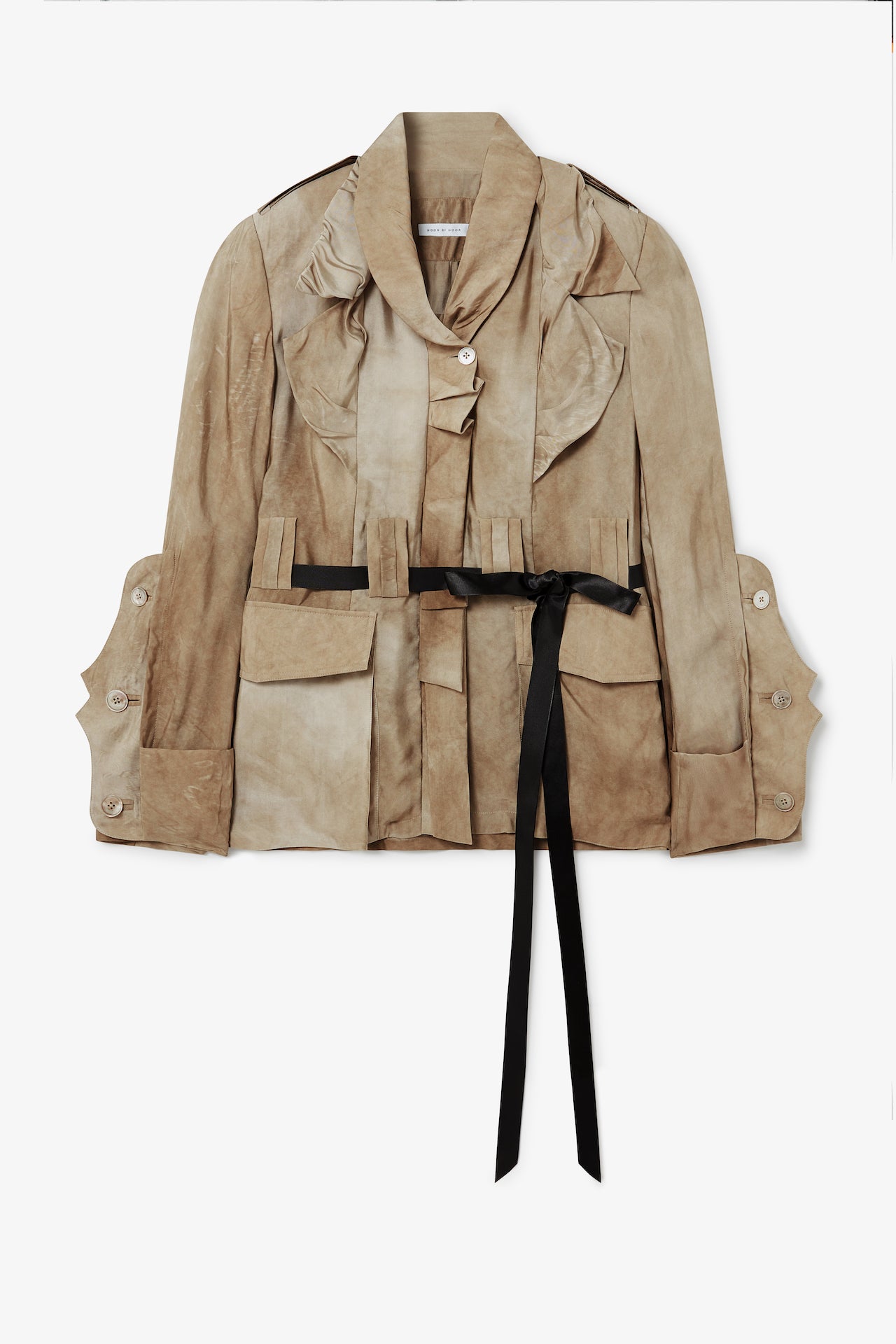 Alfie Jacket in Desert Khaki | Noon By Noor