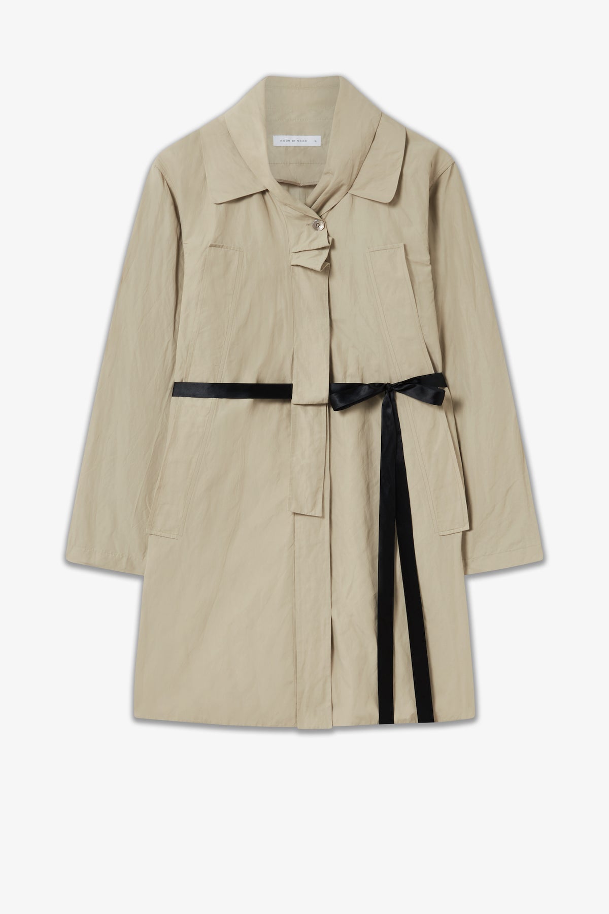 Samira Coat in Sand | Noon By Noor