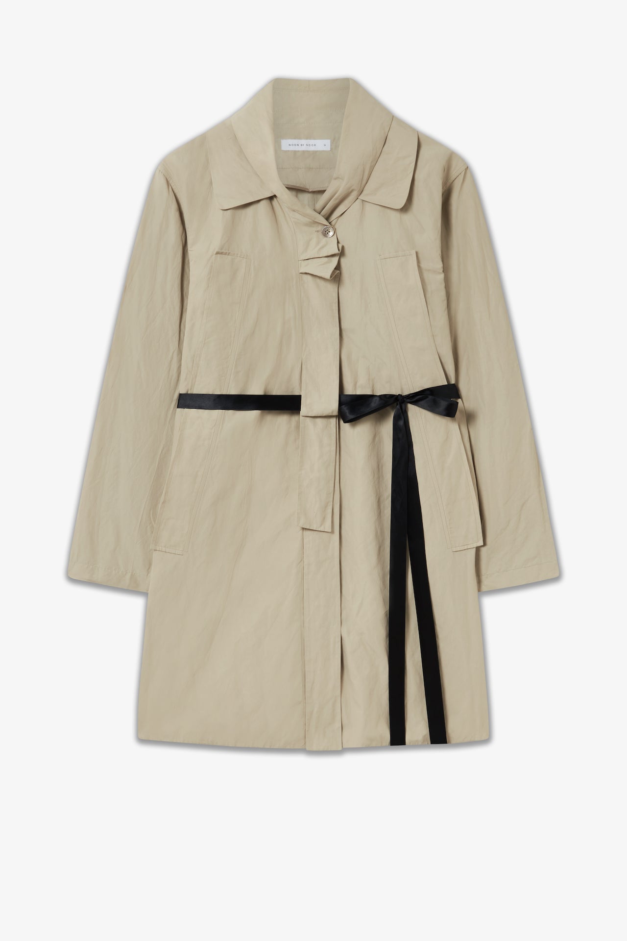 Samira Coat in Sand | Noon By Noor
