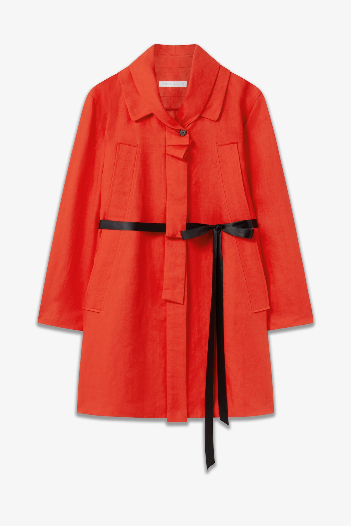 Samira Coat in Poppy | Noon By Noor