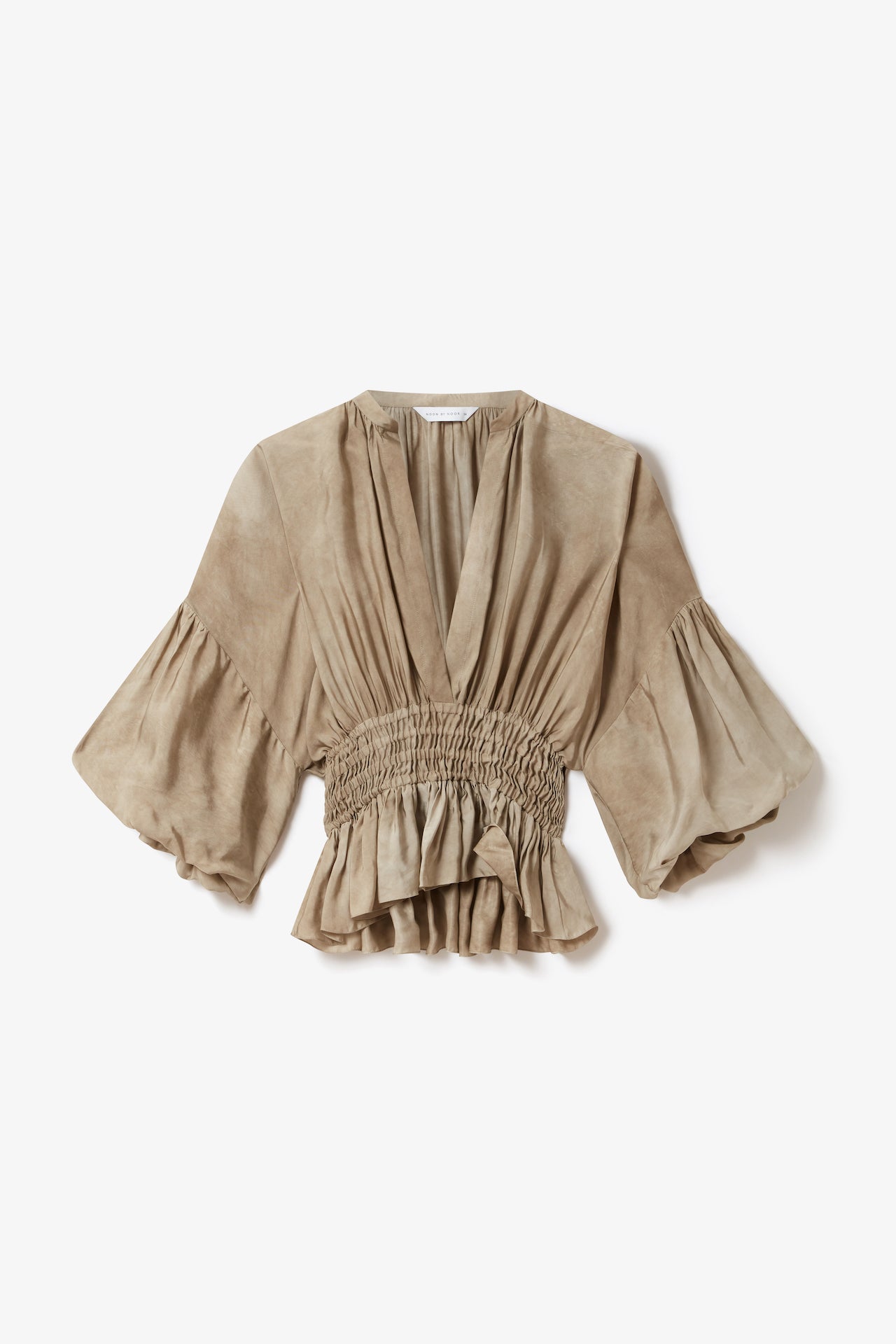 Annalee Top in Desert Khaki | Noon By Noor