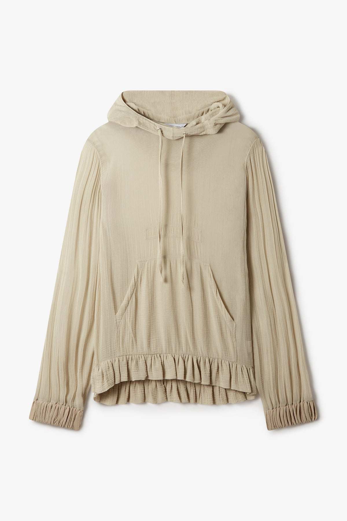 Samia Hoodie Top in Sand | Noon By Noor