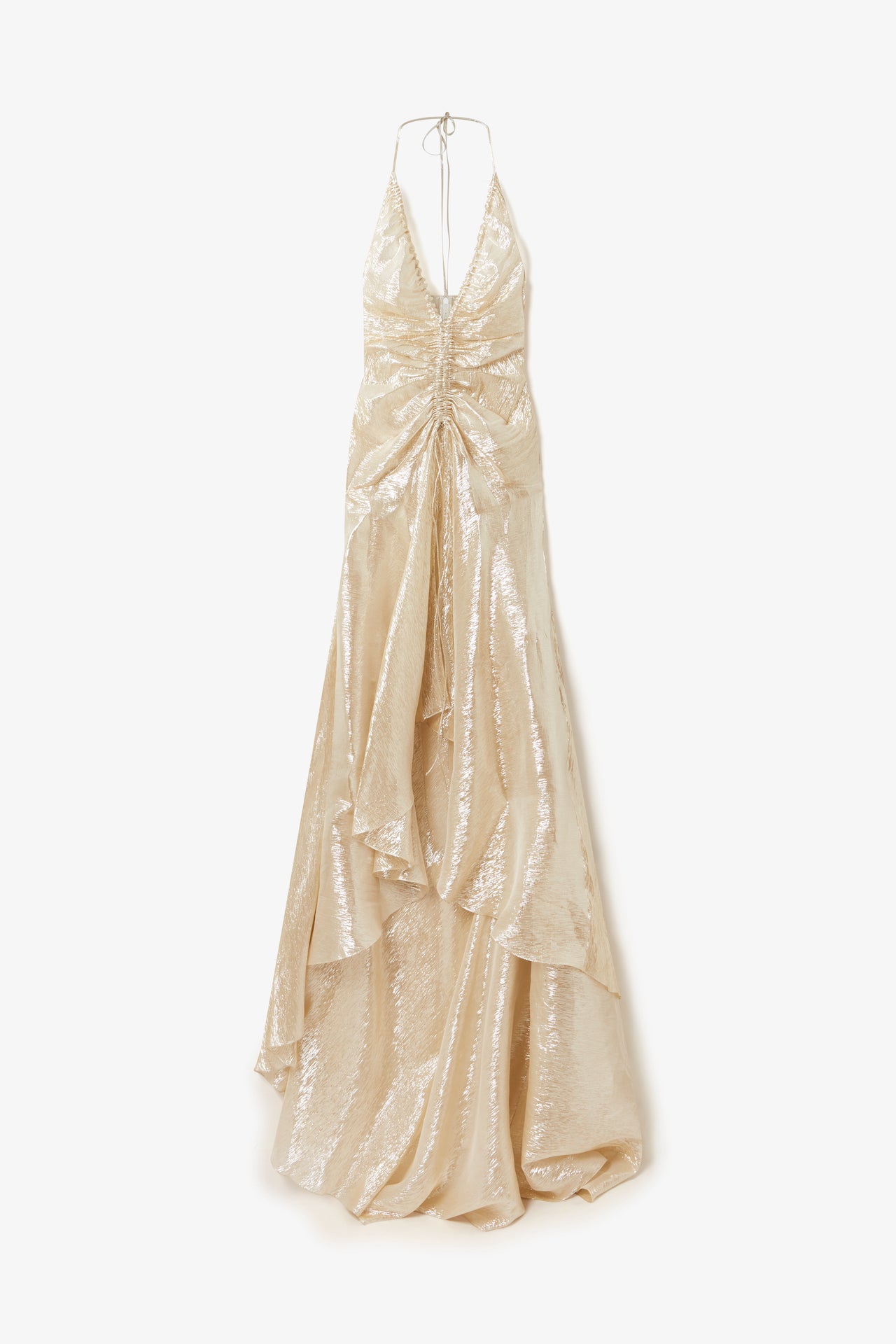 Amur Dress in Pale Gold | Noon By Noor