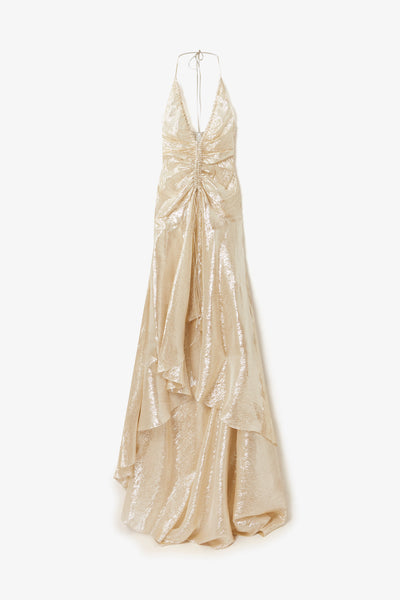 amur gold dress Few Moda | Ada Dress