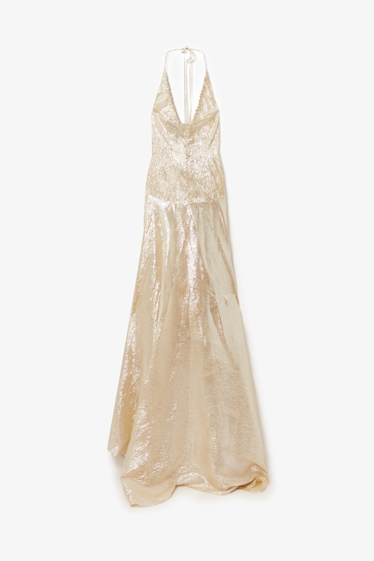Amur Dress in Pale Gold | Noon By Noor