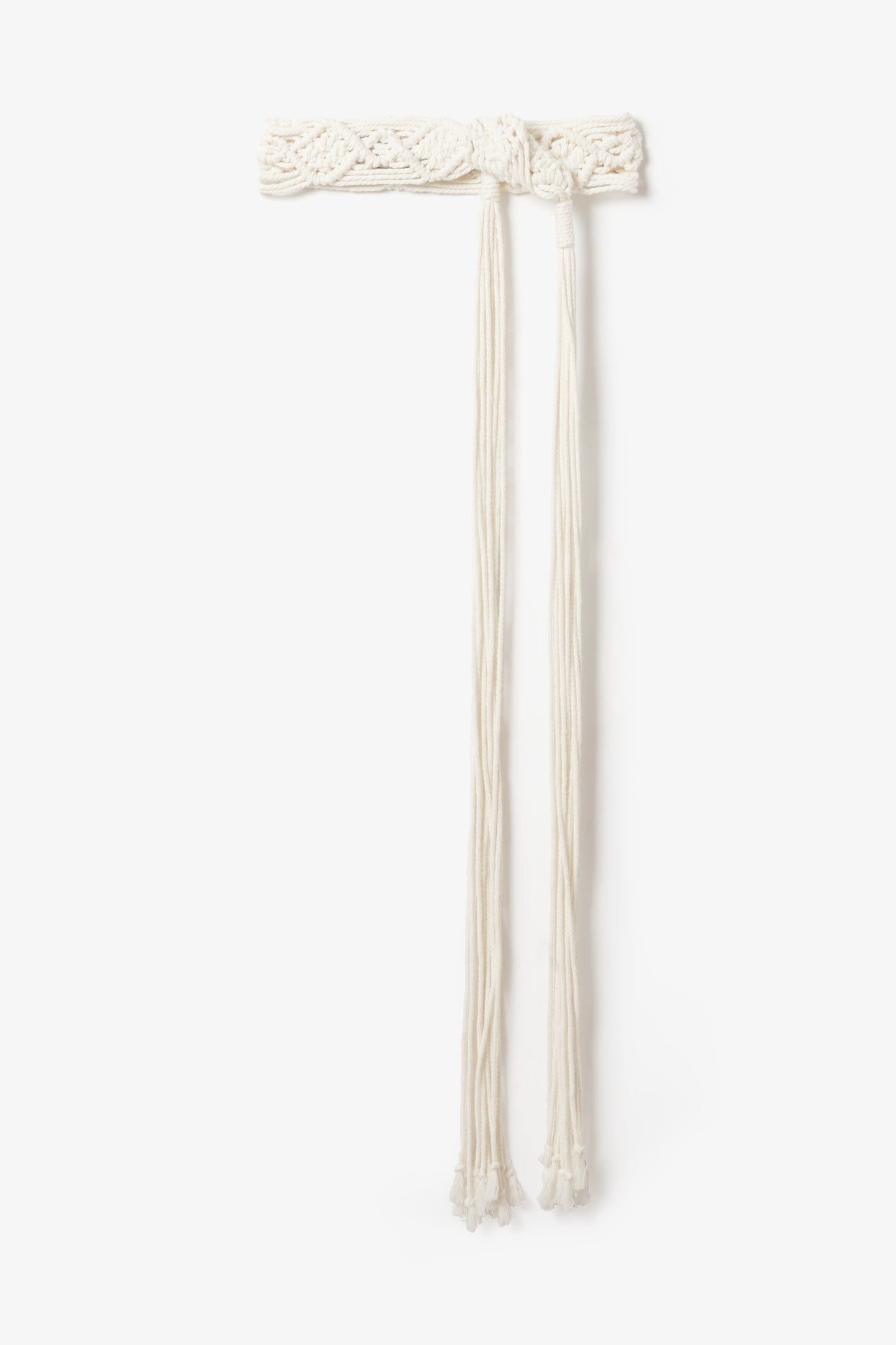 Ombla Belt in White | Noon By Noor