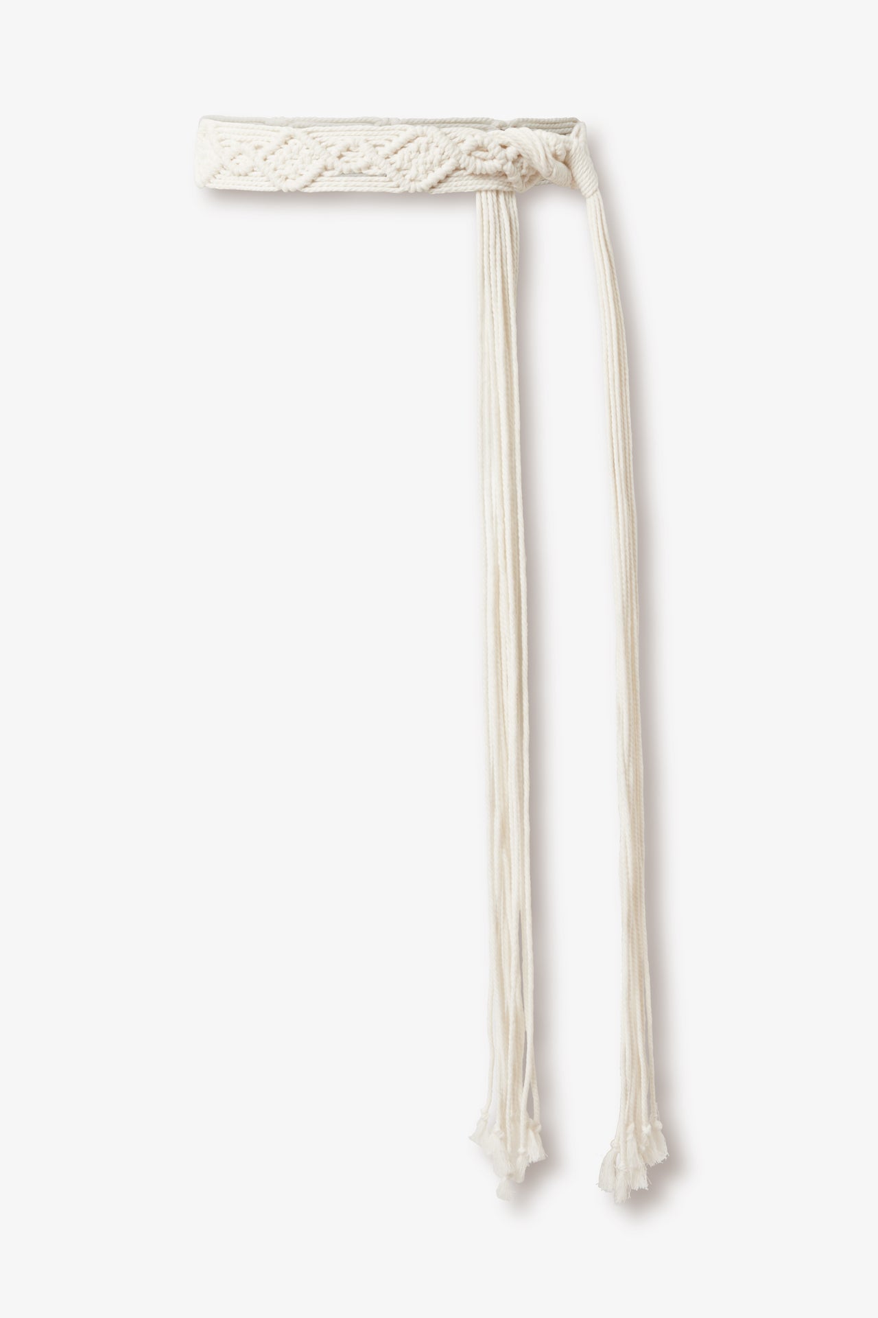 Ombla Belt in White | Noon By Noor