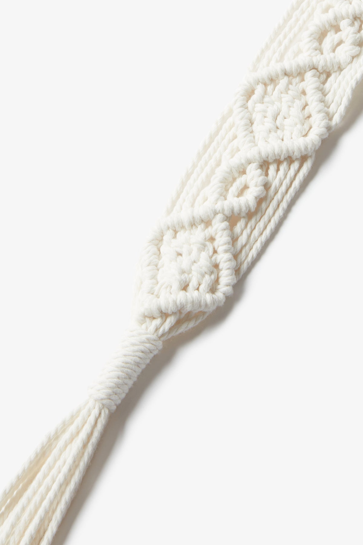 Ombla Belt in White | Noon By Noor
