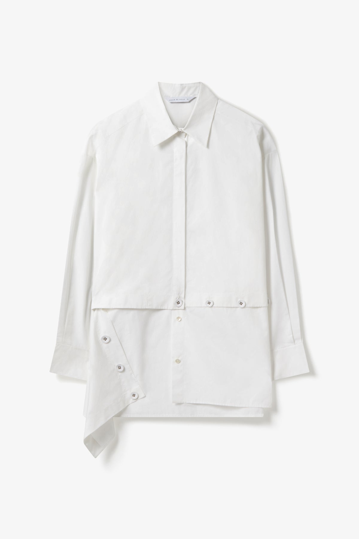 Pavia Shirt in Soft White | Noon By Noor