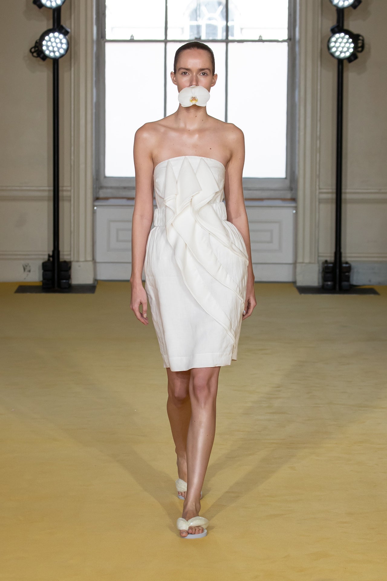 Dannie Dress in Soft White | Noon By Noor
