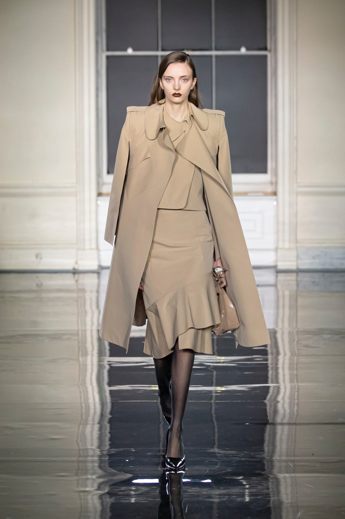 Aliya Coat in Sand | Noon By Noor