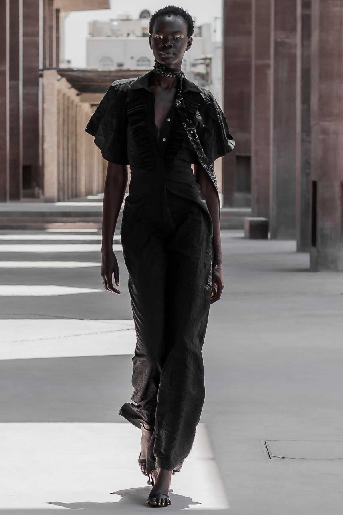 Weyh Dress in Noir| Noon by Noor