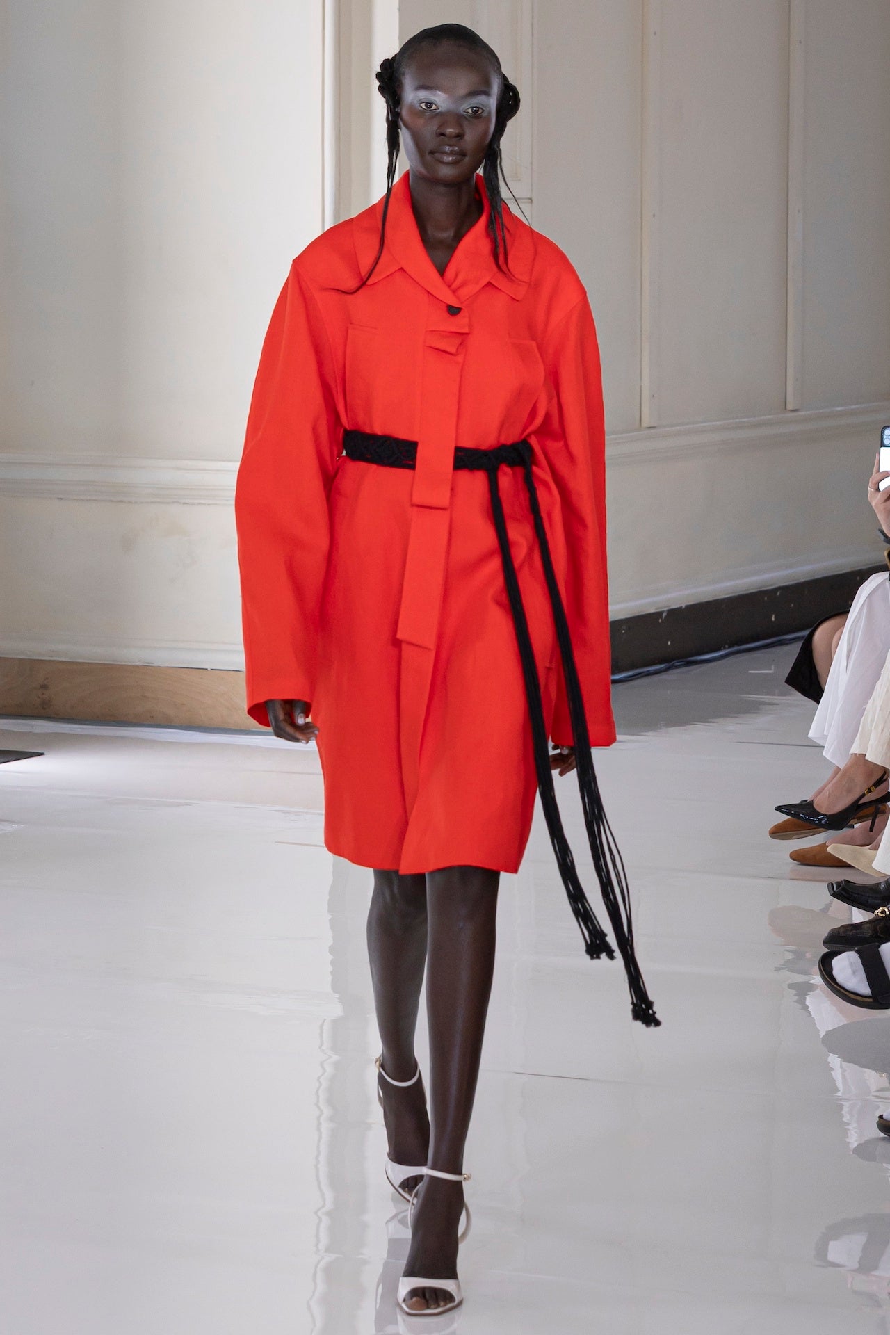 Samira Coat in Poppy | Noon By Noor