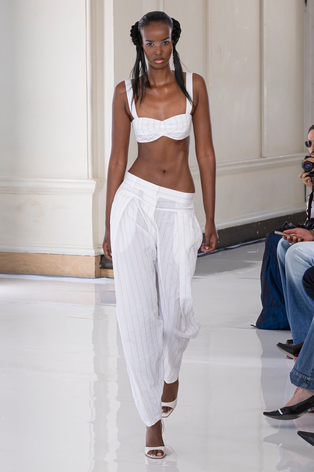 Tay Trouser in White | Noon By Noor