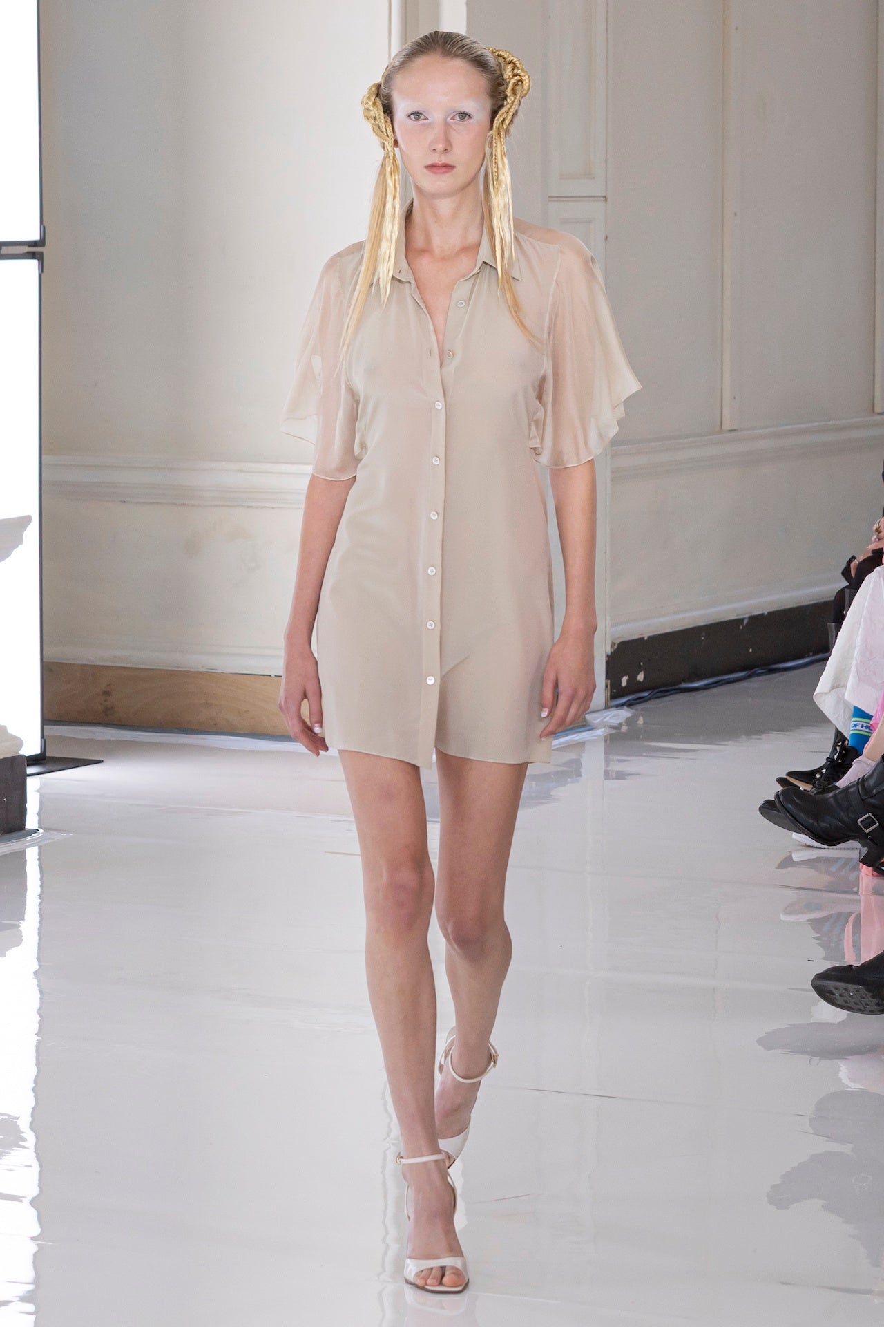 Tiya Dress in Sand | Noon By Noor