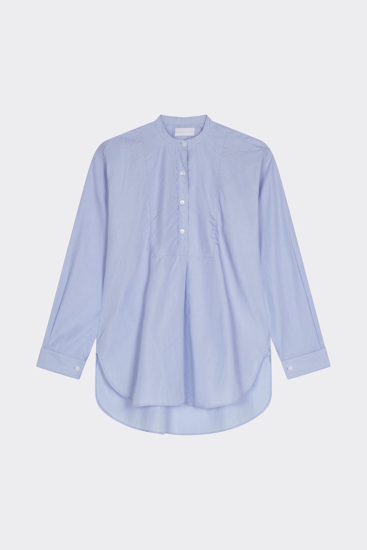 Emilia Shirt in Blue White | Noon By Noor