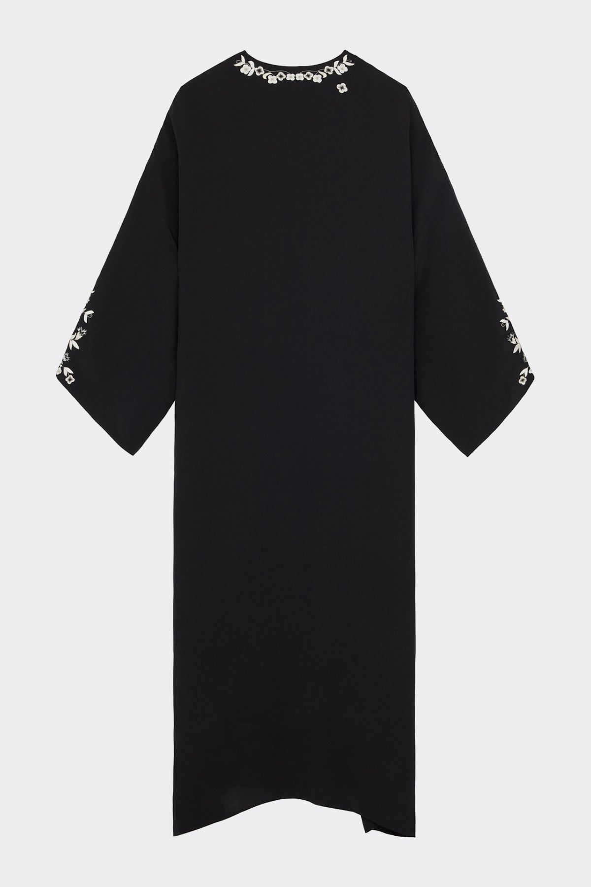 Charlotte Bis Kaftan Dress in Black| Noon by Noor