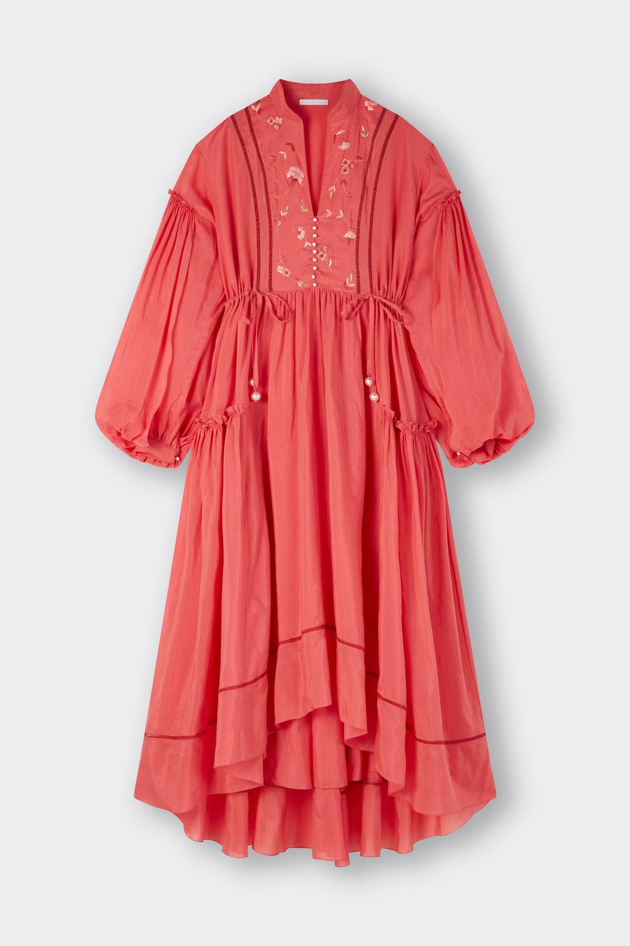 Juno Dress in Raspberry | Noon By Noor