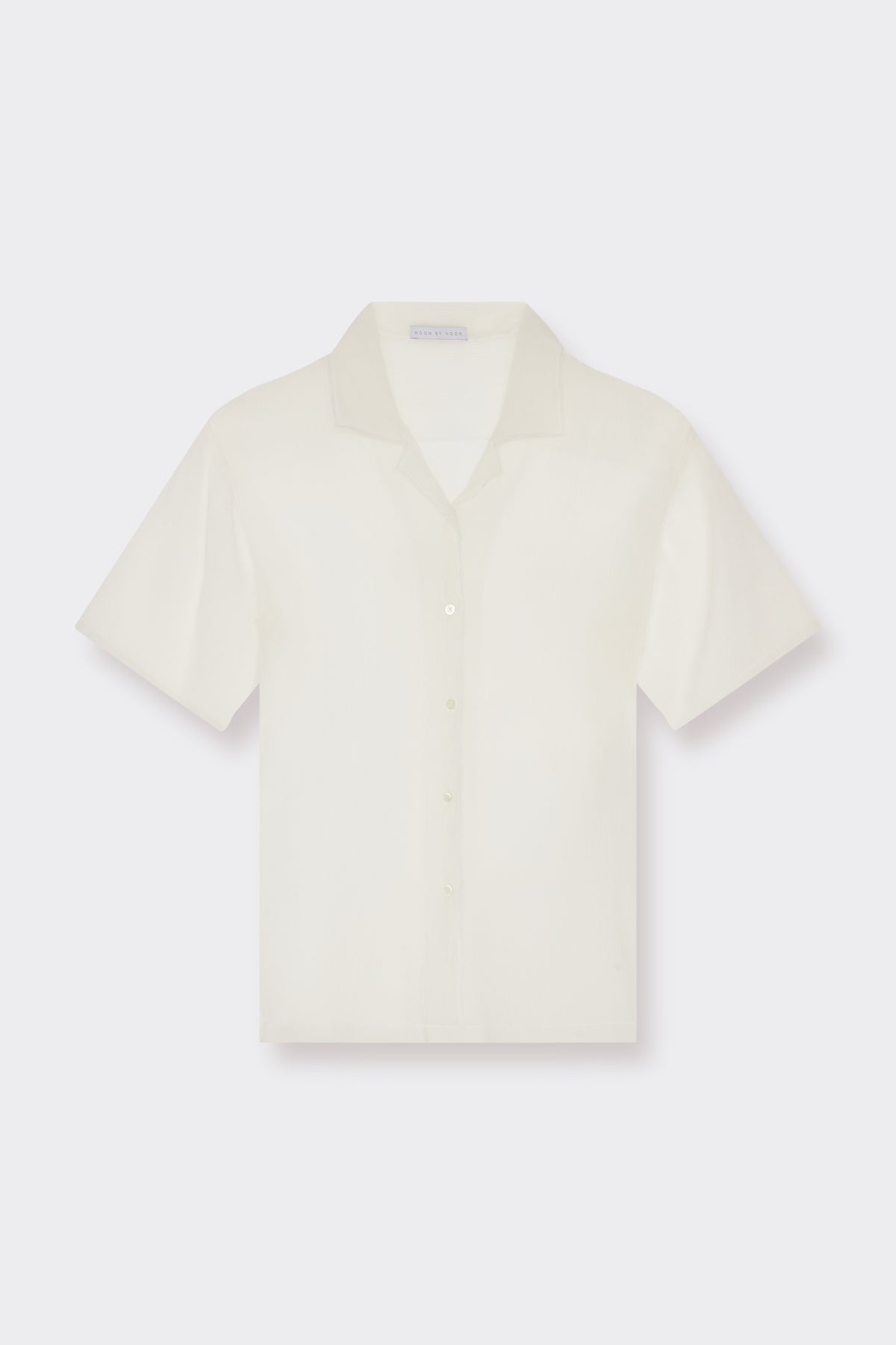 Floris Shirt in Soft White | Noon By Noor