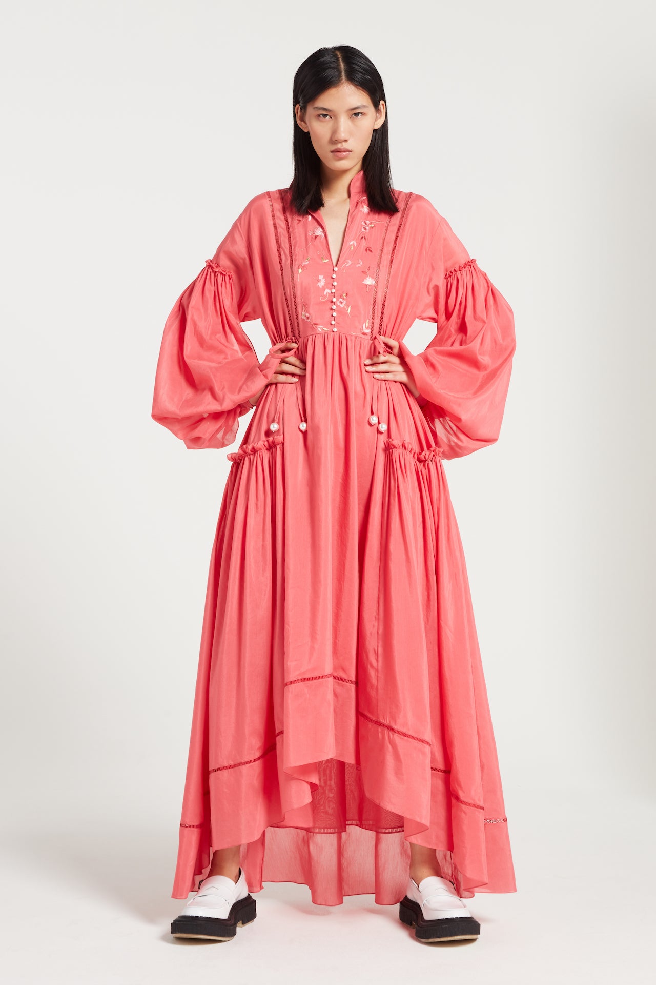 Juno Dress in Raspberry | Noon By Noor
