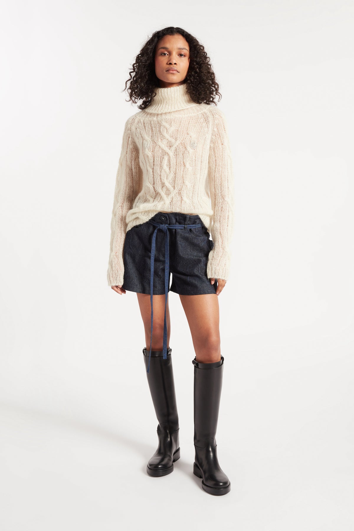 Ophelia Knit in Ivory | Noon By Noor
